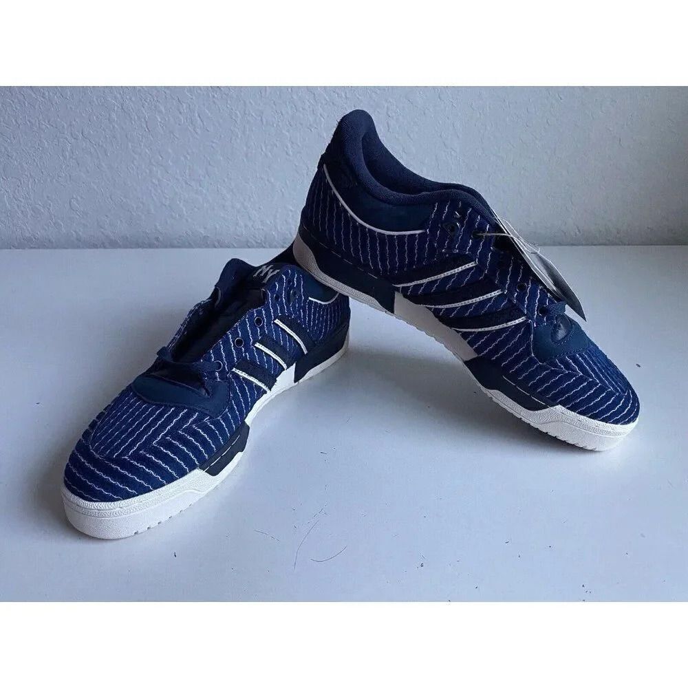 Adidas Rivalry Low 86 NY YANKEES Promo Sample Unreleased ID4756‎ Men’s Sz 13.5
